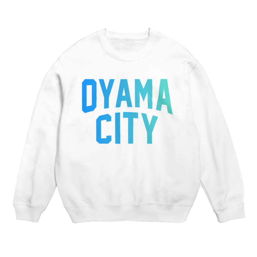 JIMOTOE Wear Local Japanの小山市 OYAMA CITY Crew Neck Sweatshirt