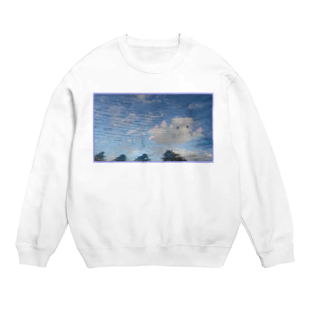 izumimimimimimiの空飛ぶハムスター背泳ぎ編 Crew Neck Sweatshirt