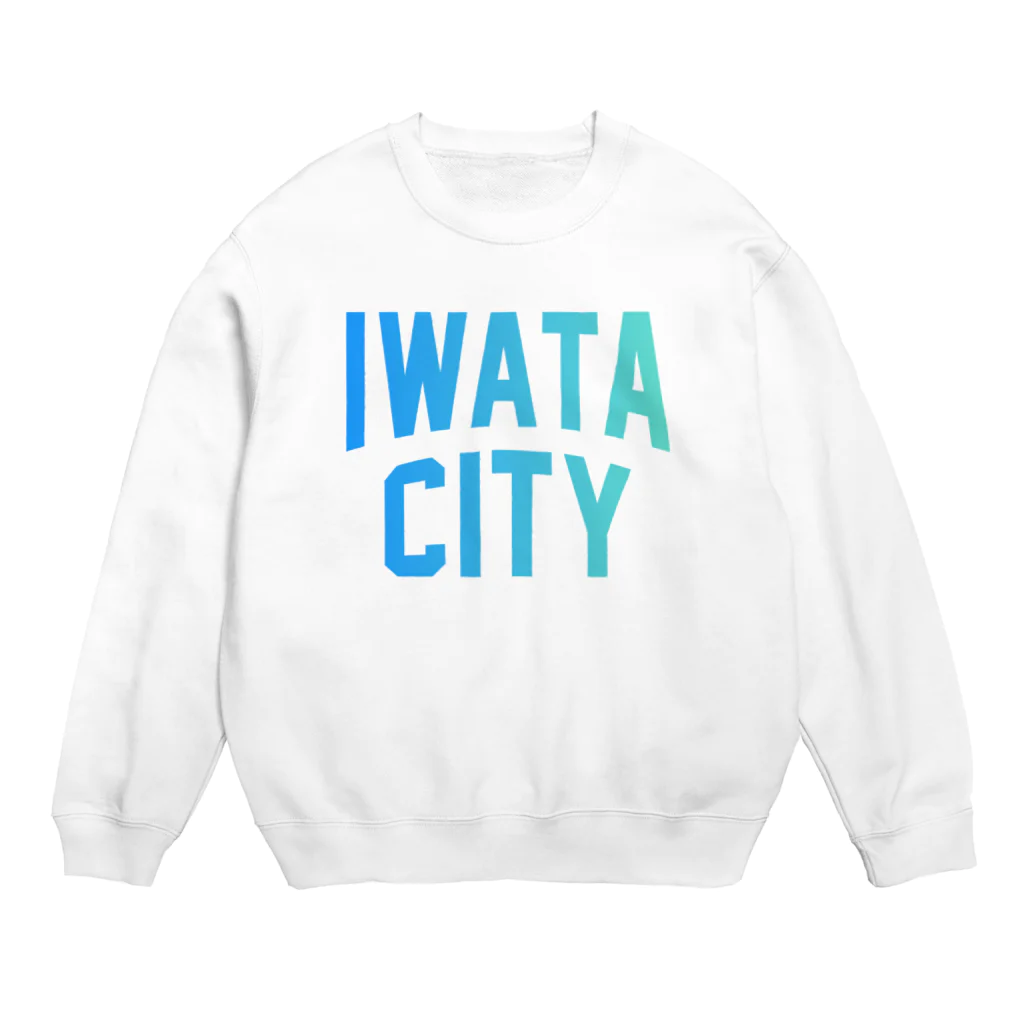 JIMOTOE Wear Local Japanの磐田市 IWATA CITY Crew Neck Sweatshirt