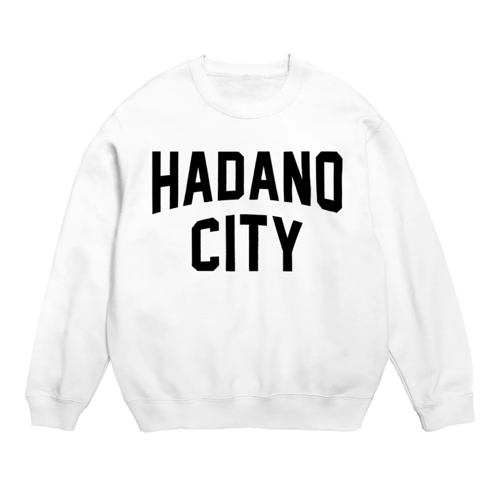 JIMOTO Wear Local Japanの秦野市 HADANO CITY Crew Neck Sweatshirt