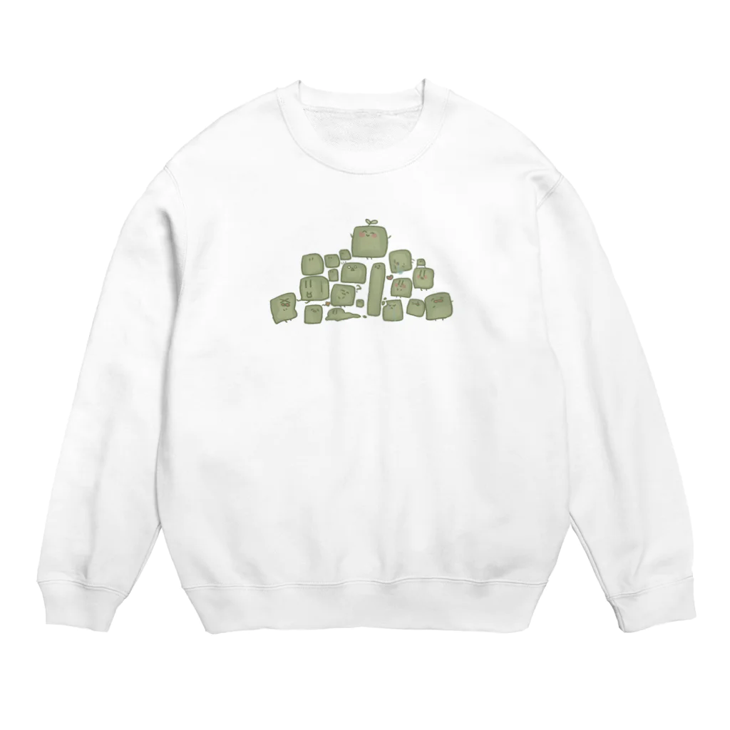 あろえのmany many many many many many aroe Crew Neck Sweatshirt