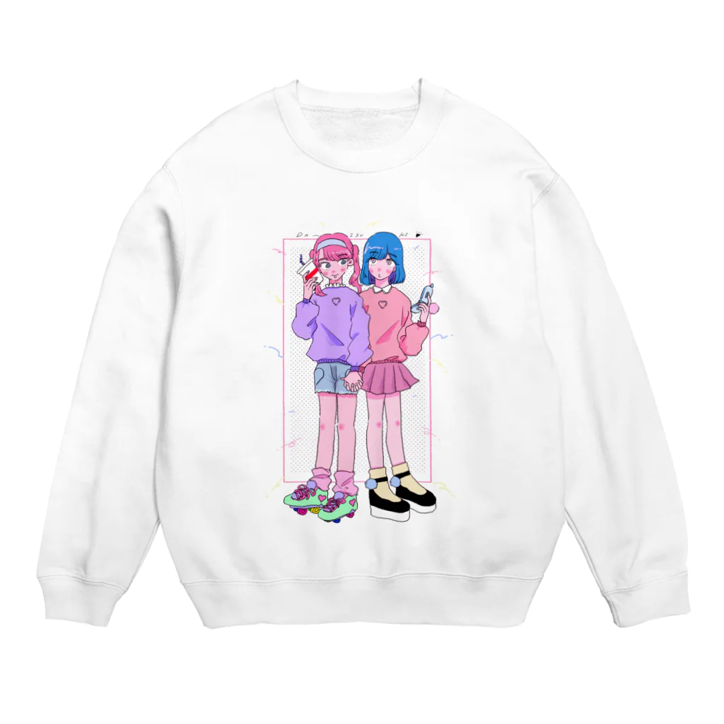 樹里の♥☆ Crew Neck Sweatshirt