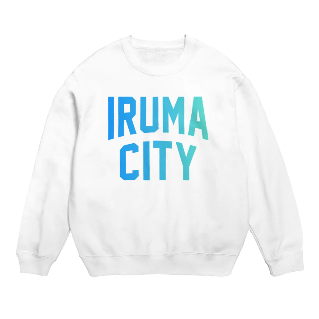 JIMOTOE Wear Local Japanの入間市 IRUMA CITY Crew Neck Sweatshirt