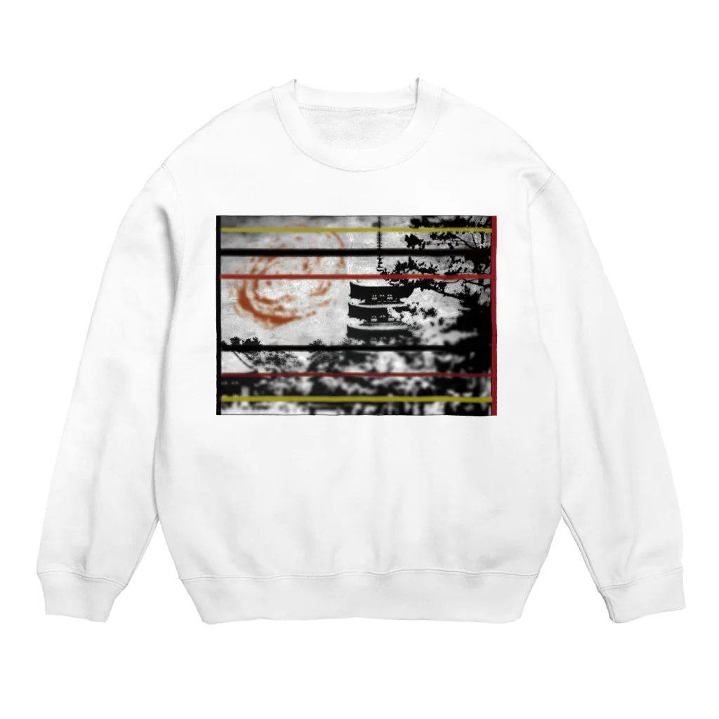 L-cotの城 Crew Neck Sweatshirt