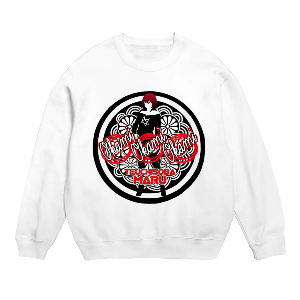 TK-proのTK-pro（手打ちそばまる_女将） Crew Neck Sweatshirt