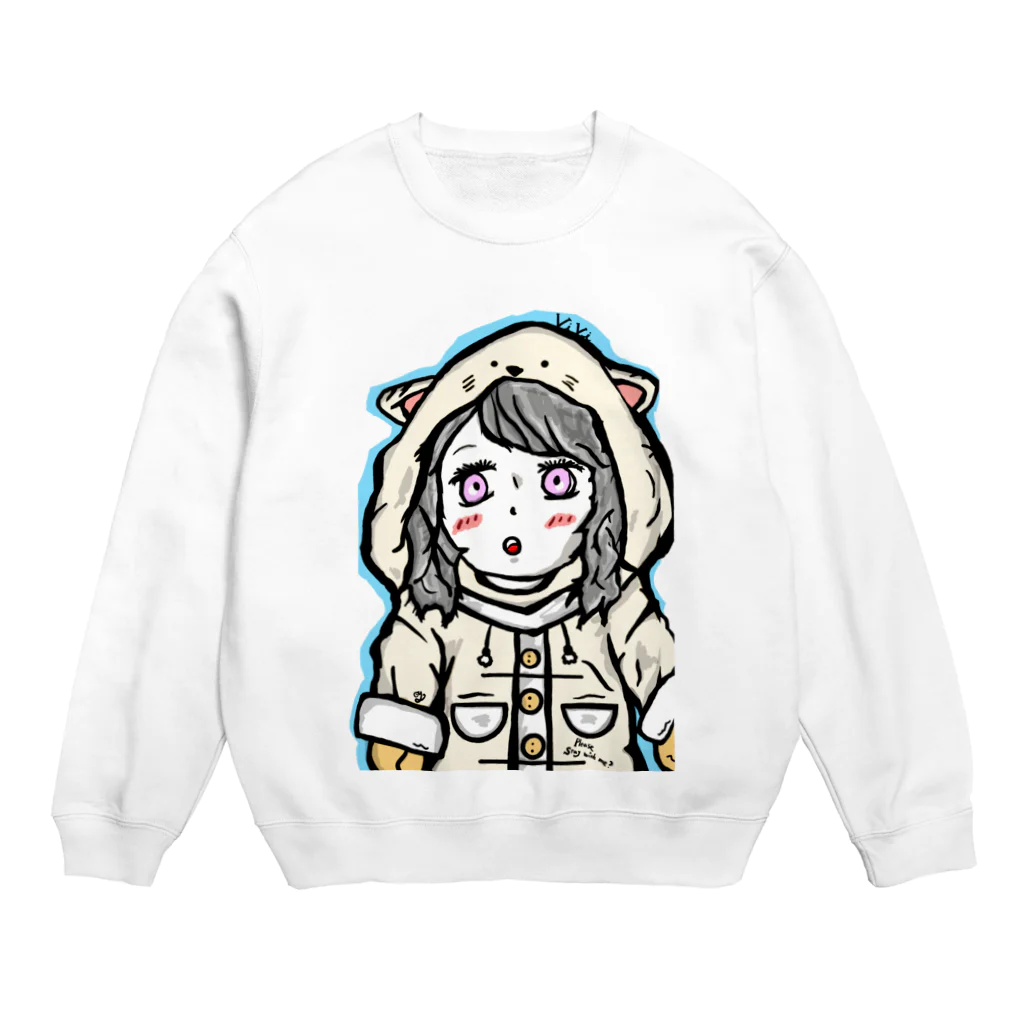 ychan のLittle ViVi Crew Neck Sweatshirt