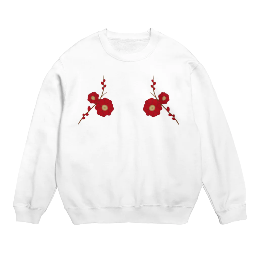 Utsusemiの梅蕾香 Crew Neck Sweatshirt