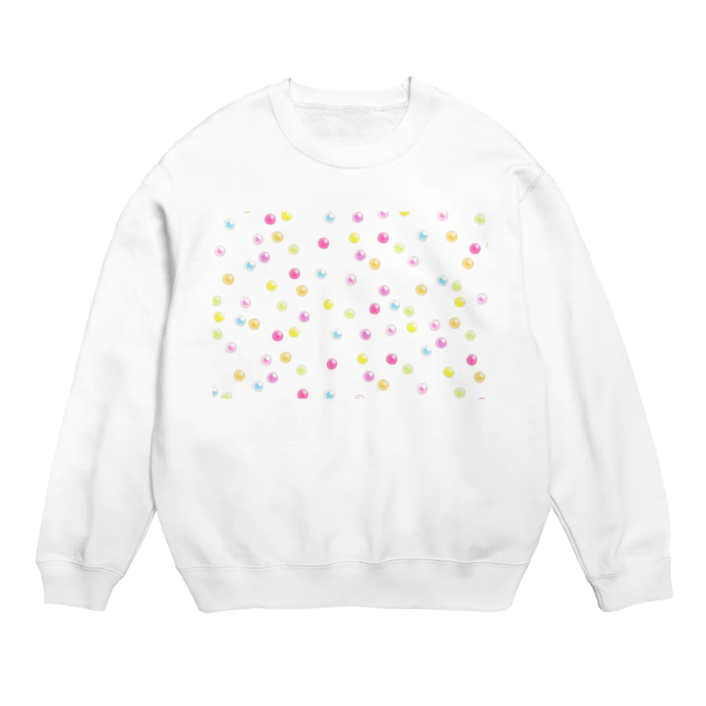 プリズモリイの箱の魔法少女の不思議な魔法玉石 ボンボンコロレ ～も～っと魔法～ Crew Neck Sweatshirt