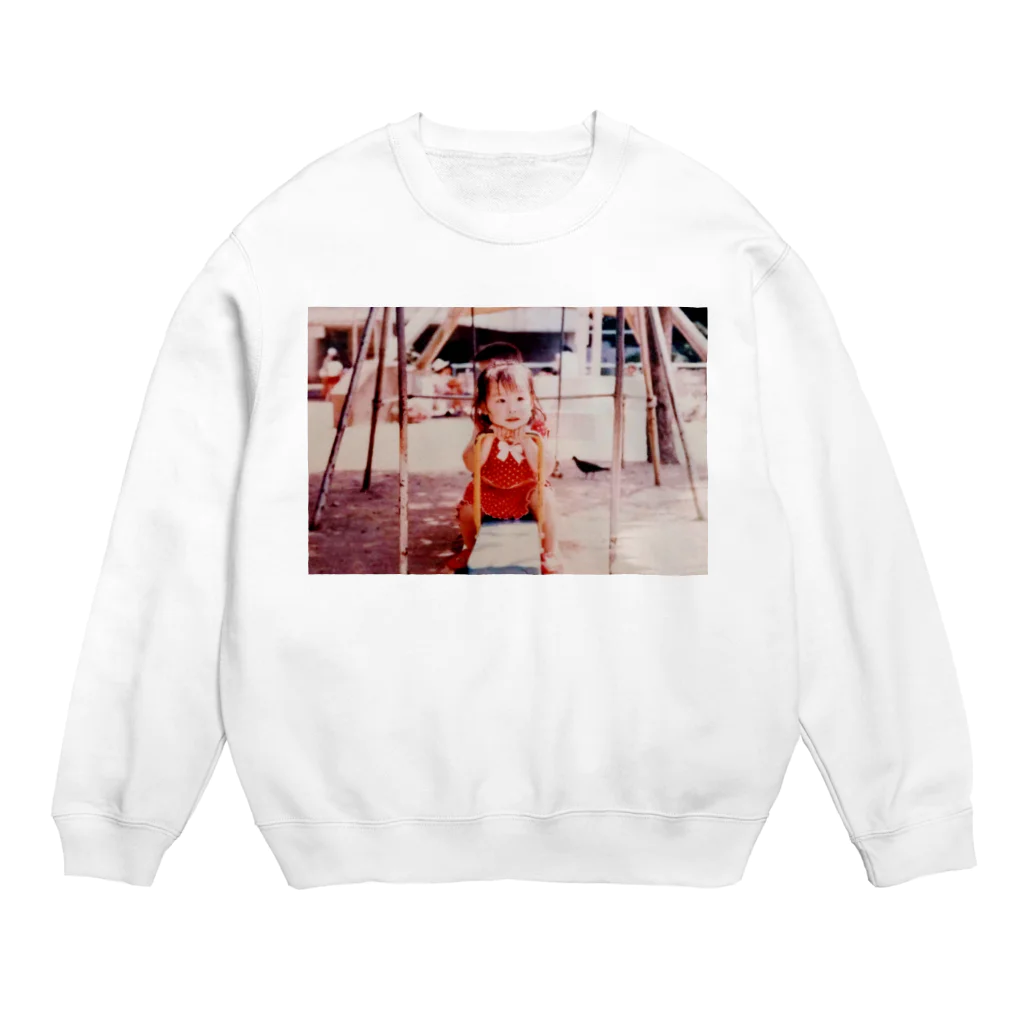 櫁袮🐾の昭和少女 Crew Neck Sweatshirt