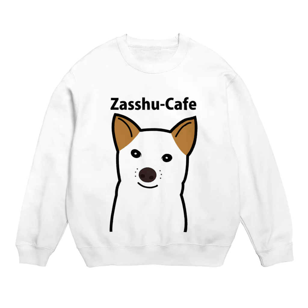 Wakaco-web-worldのZasshu-Cafe Crew Neck Sweatshirt