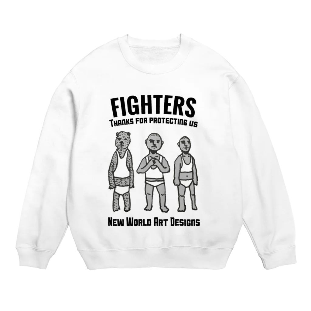 newworldartdesignsのFIGHTERS Crew Neck Sweatshirt