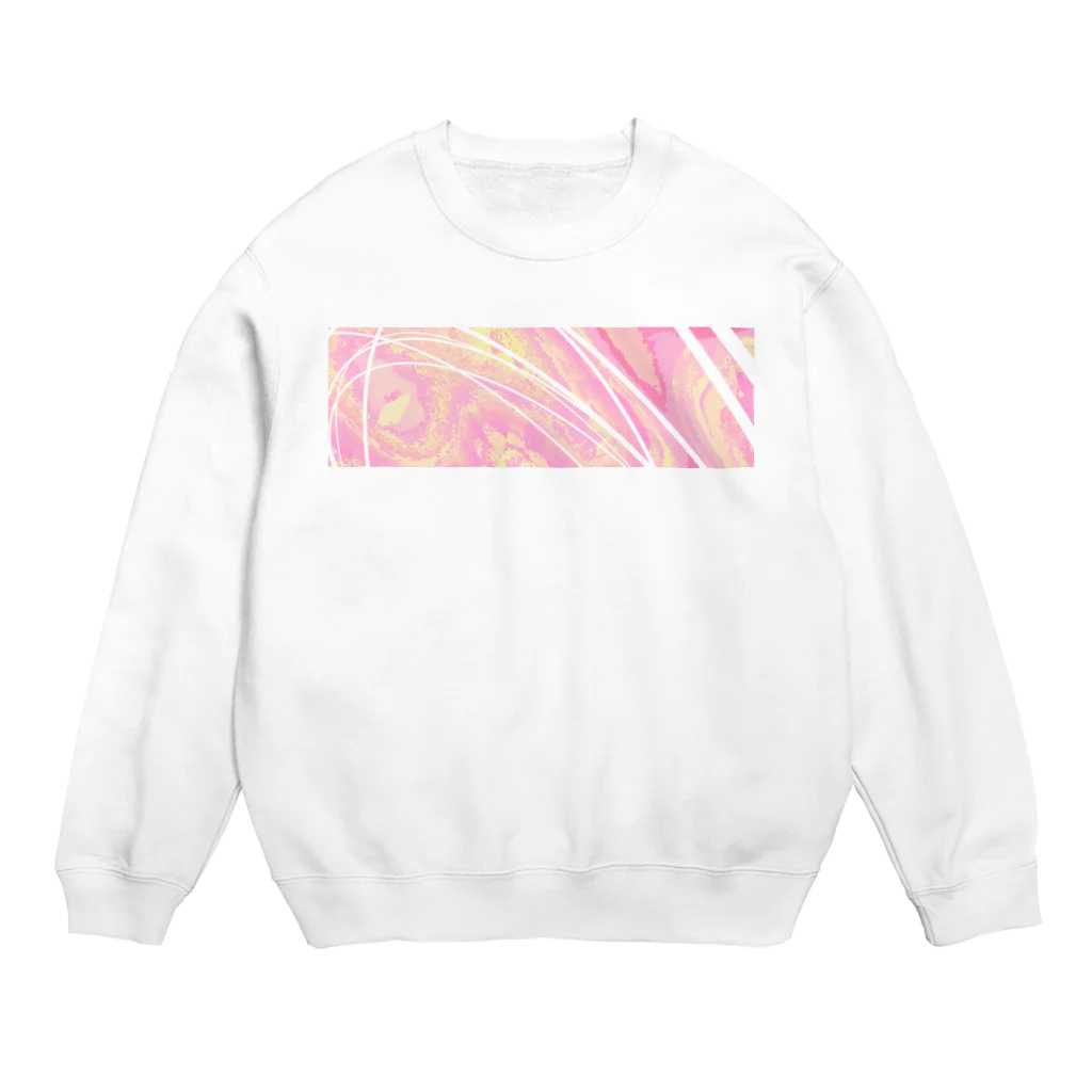 ねこ探知機のコスモス Crew Neck Sweatshirt