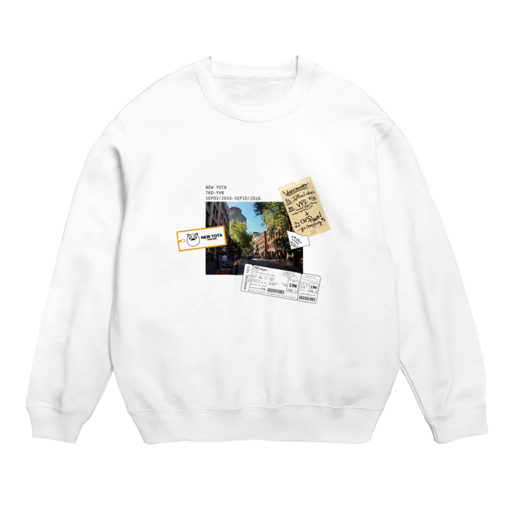 NEW YOTAのVancouver Trip Crew Neck Sweatshirt