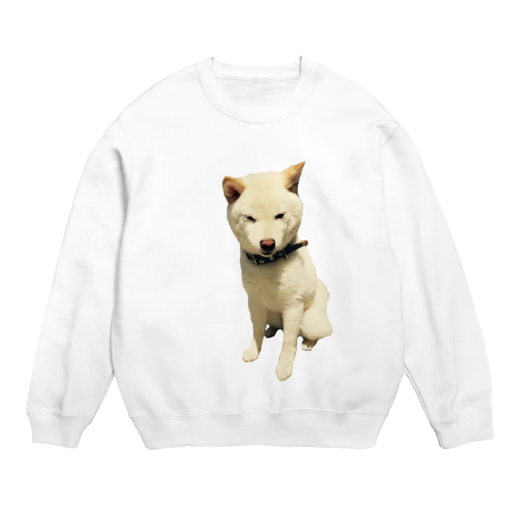 犬と猫と1日の豆柴犬のいっしんくん2 Crew Neck Sweatshirt