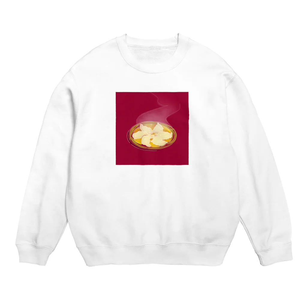 雅梅餃子のスクエア水餃子 Crew Neck Sweatshirt