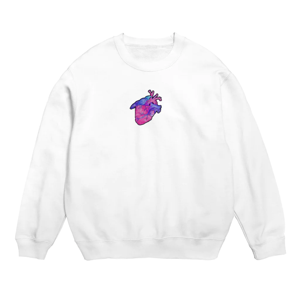 CHAMUK!ドバシサンのハートちゃん Crew Neck Sweatshirt