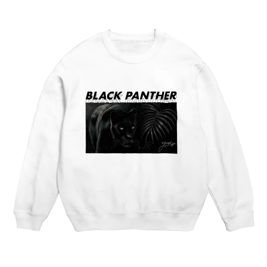 多摩美硬式テニス部フリーマーケットのBlack Panther Crew Neck Sweatshirt