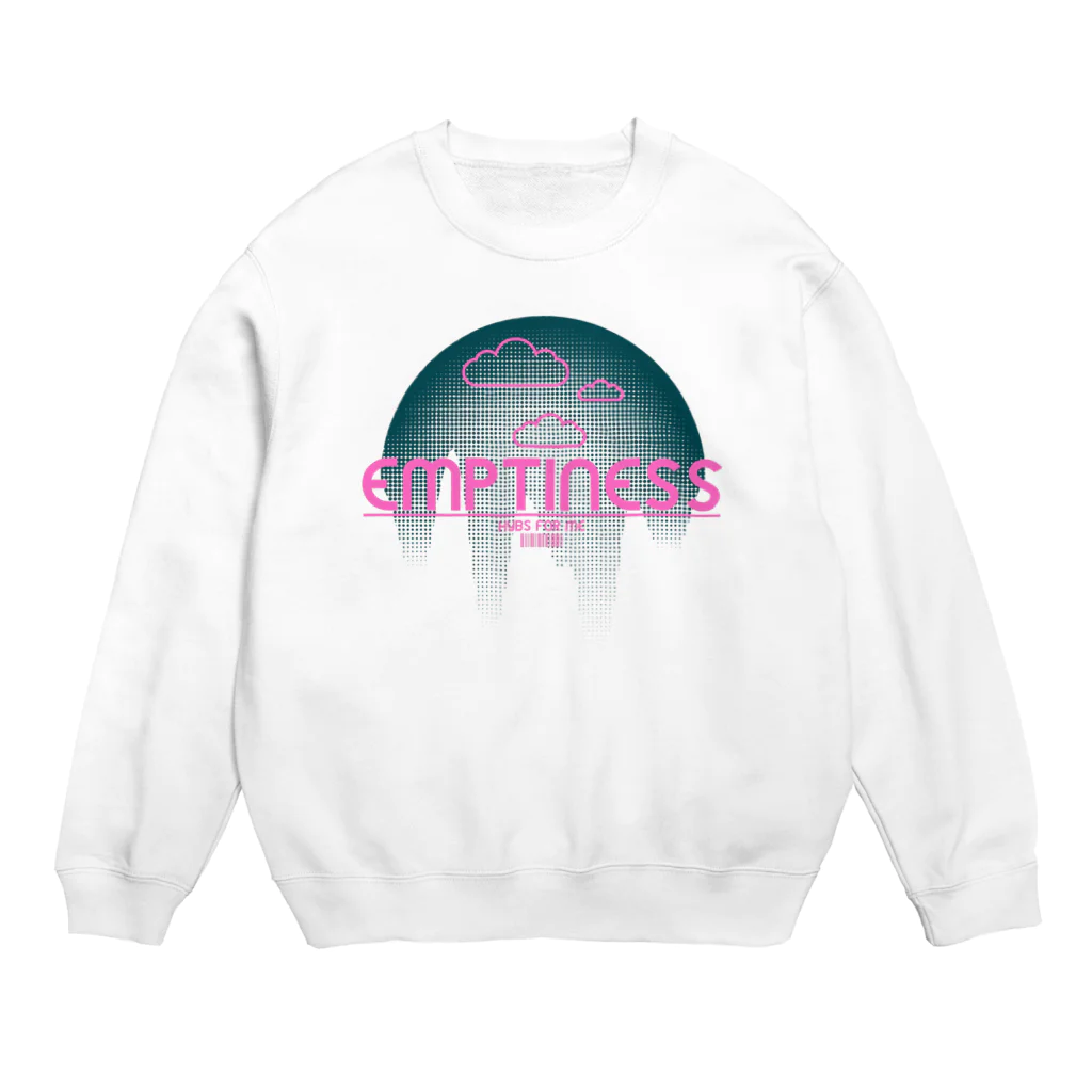 HYBS FOR MEのくものうえ (緑) Crew Neck Sweatshirt