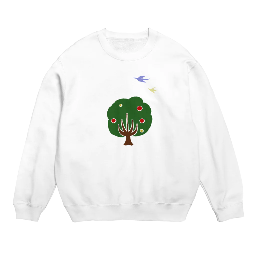 気ままに創作　よろず堂のきととり Crew Neck Sweatshirt