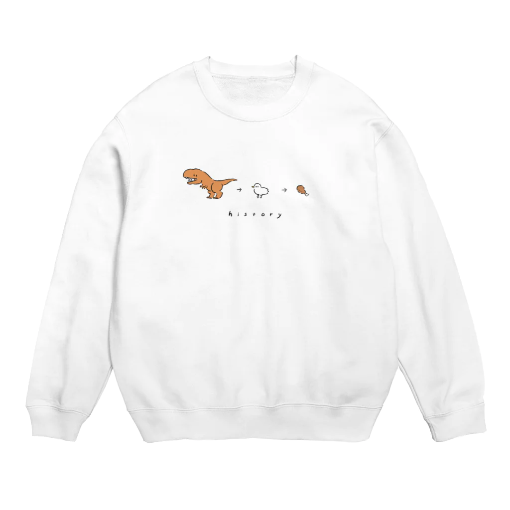 みぞぐちともやのhistory Crew Neck Sweatshirt