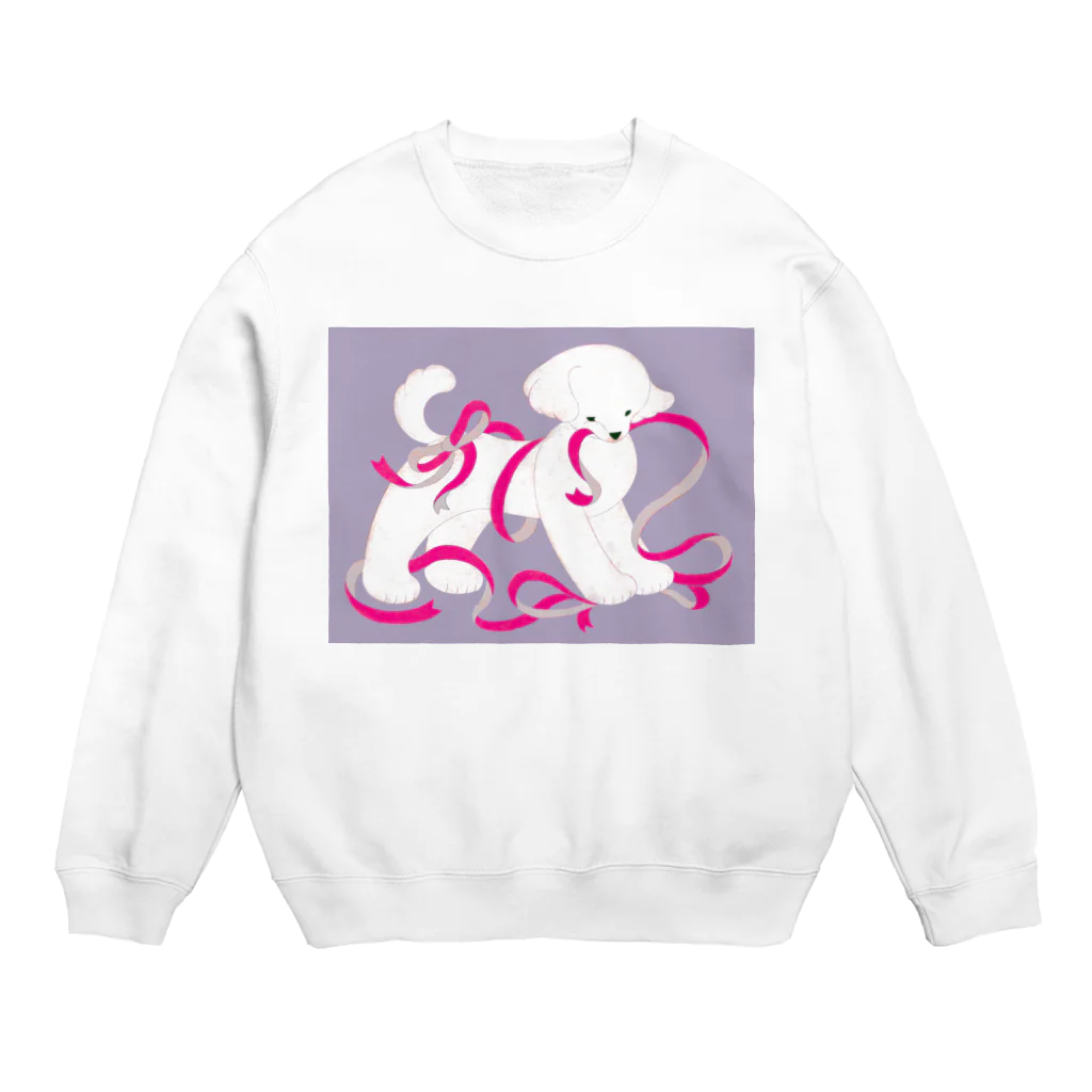 こみひかるこのリボン Crew Neck Sweatshirt