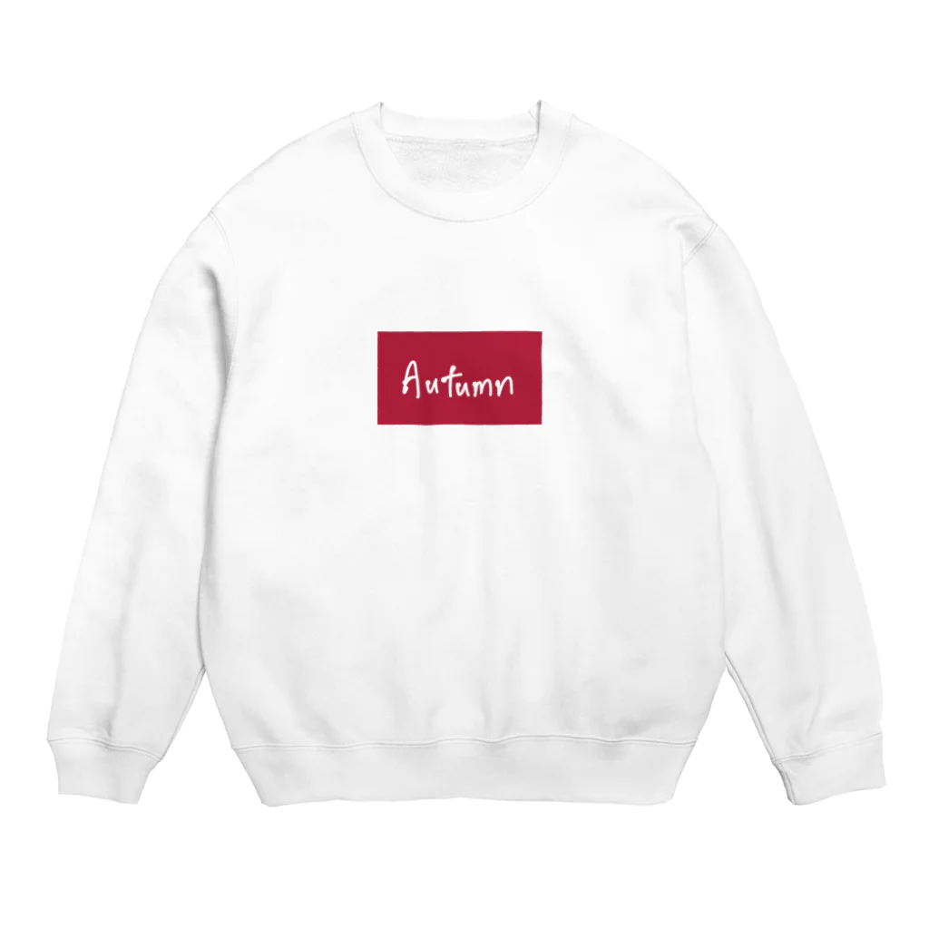 暇な大学生のautumn Crew Neck Sweatshirt