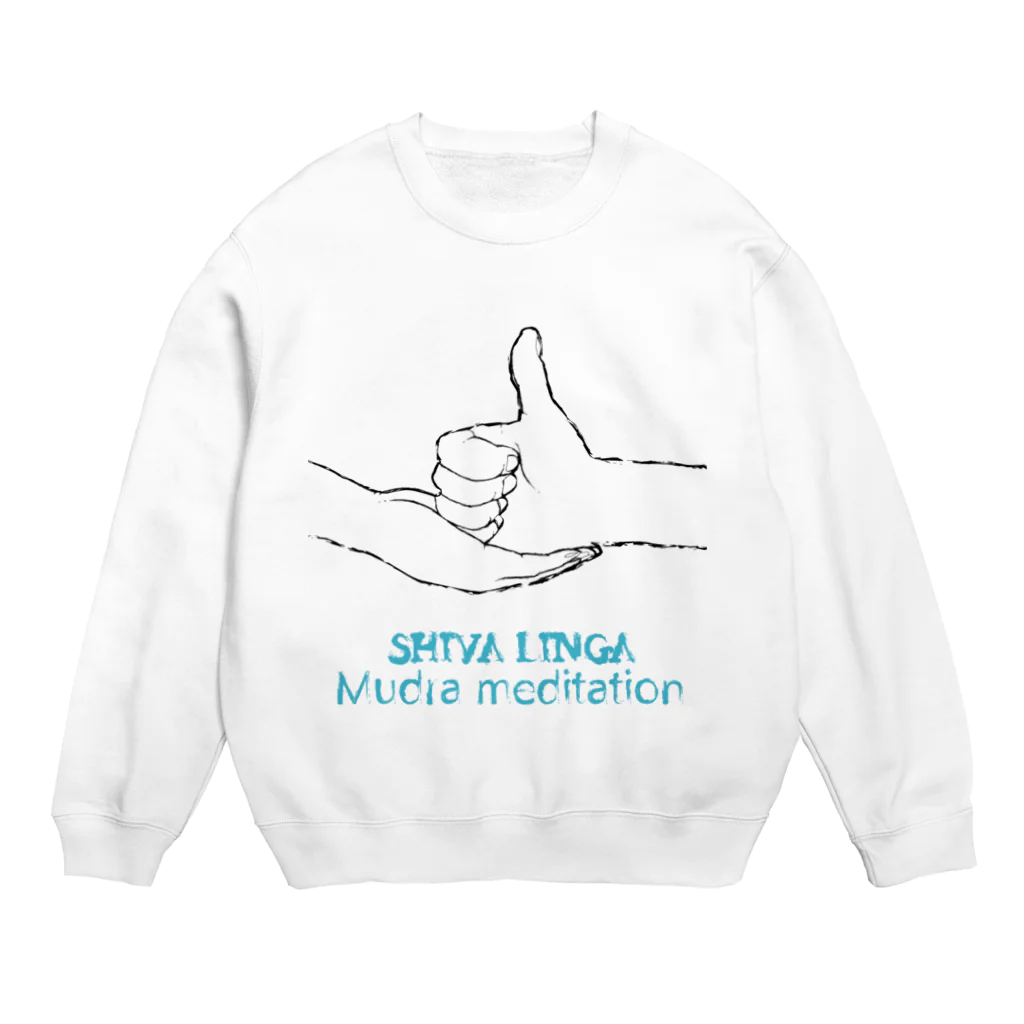 ソウルクレンジングサロン OM5のシヴァリンガムドラ瞑想 Crew Neck Sweatshirt