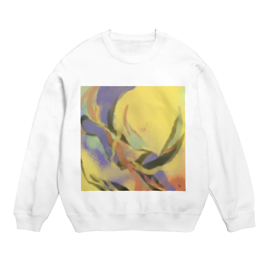 みうじあむ ち博の陽の光〈Drawing〉 Crew Neck Sweatshirt