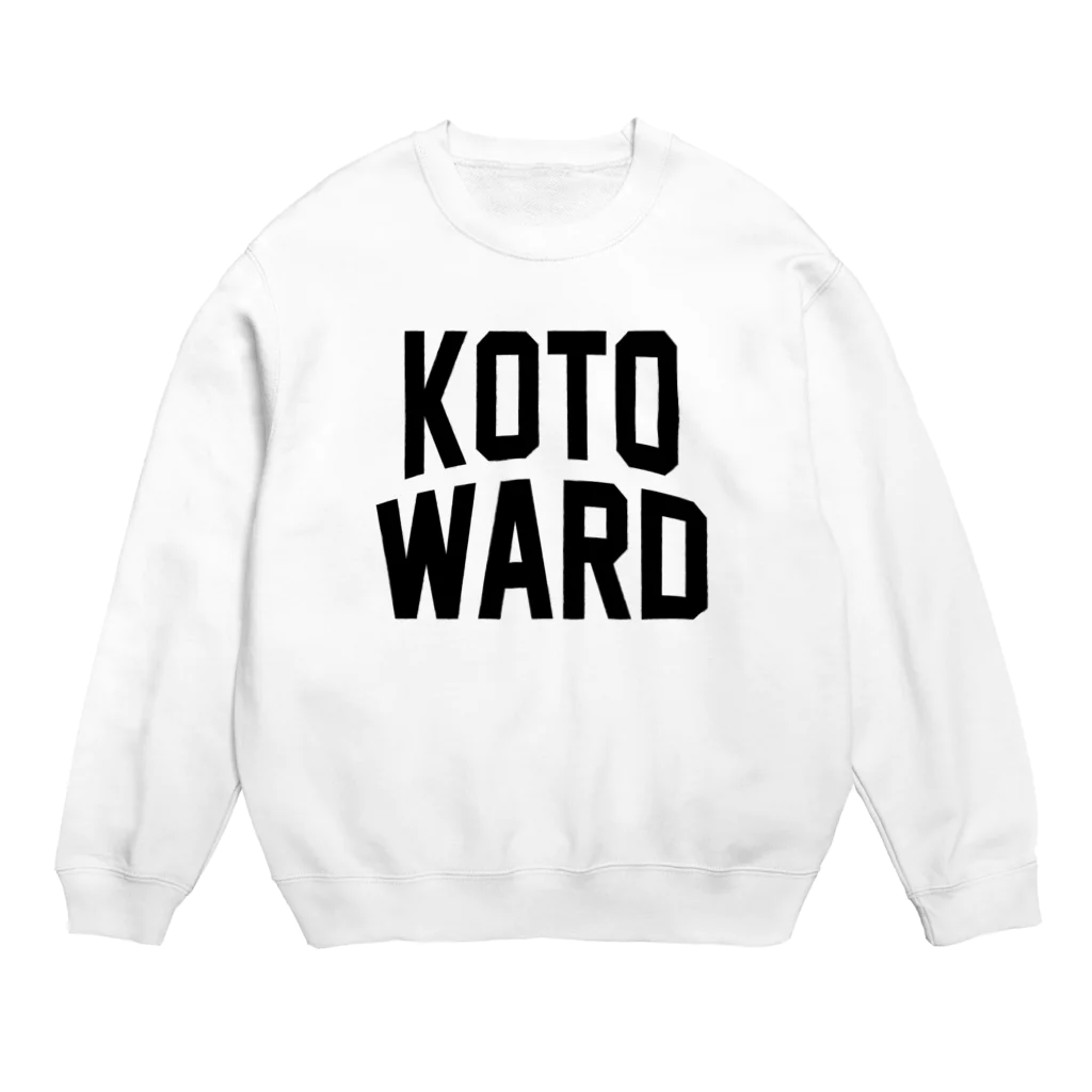 JIMOTOE Wear Local Japanの江東区 KOTO WARD Crew Neck Sweatshirt