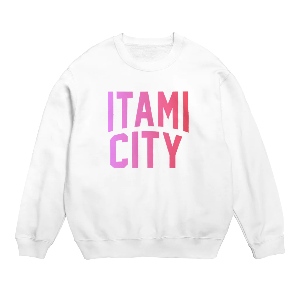 JIMOTOE Wear Local Japanの伊丹市 ITAMI CITY Crew Neck Sweatshirt
