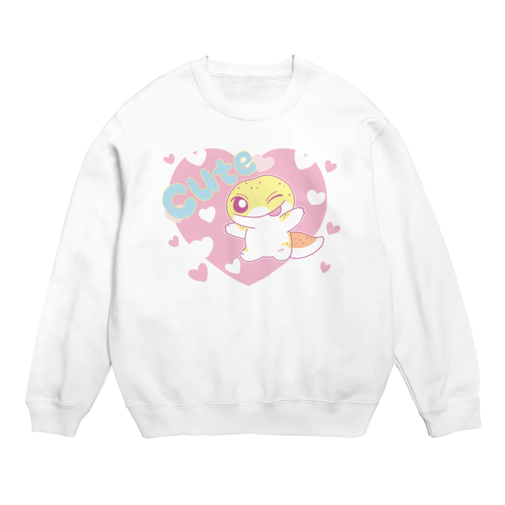 レオパとニシアフのケニーレインローズのcuteケニー服 Crew Neck Sweatshirt