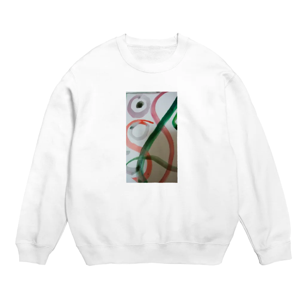 junko1の緑の反抗 Crew Neck Sweatshirt