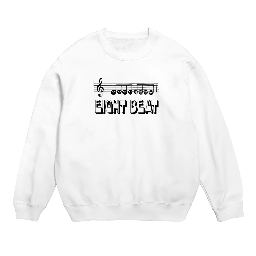 noobyのエイトビート Crew Neck Sweatshirt