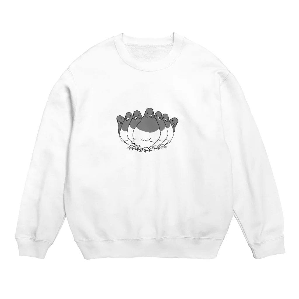 ユーナシラの鳩セブン Crew Neck Sweatshirt