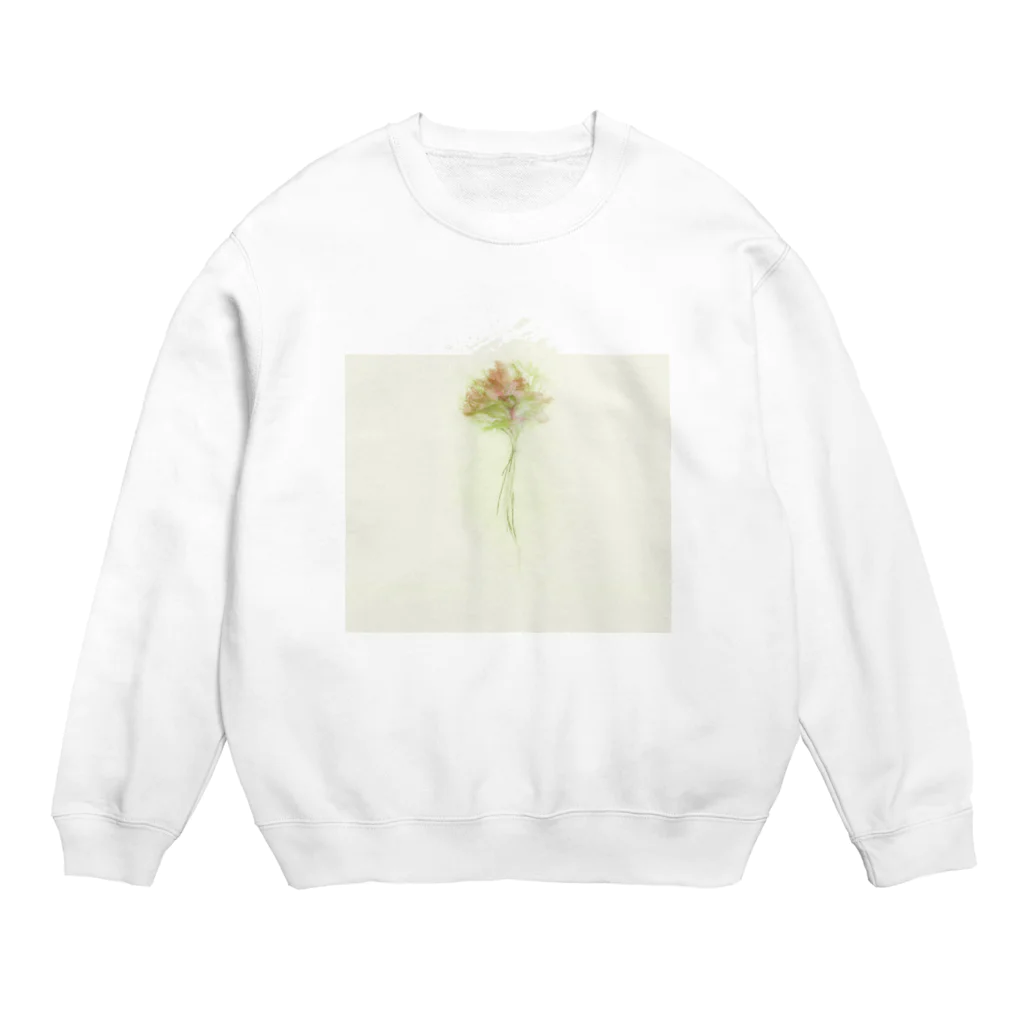 夜のロサンゼルスのCoast Flower Crew Neck Sweatshirt