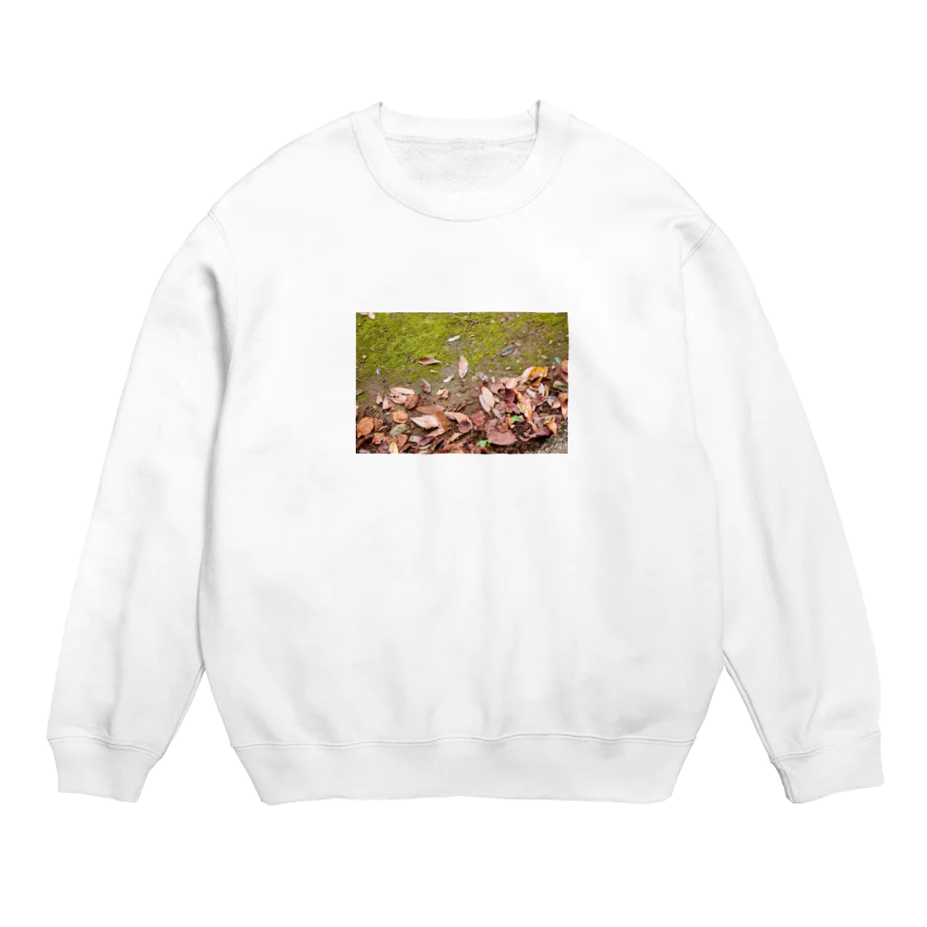 酸性塩分のしょっぱい落ち葉 Crew Neck Sweatshirt