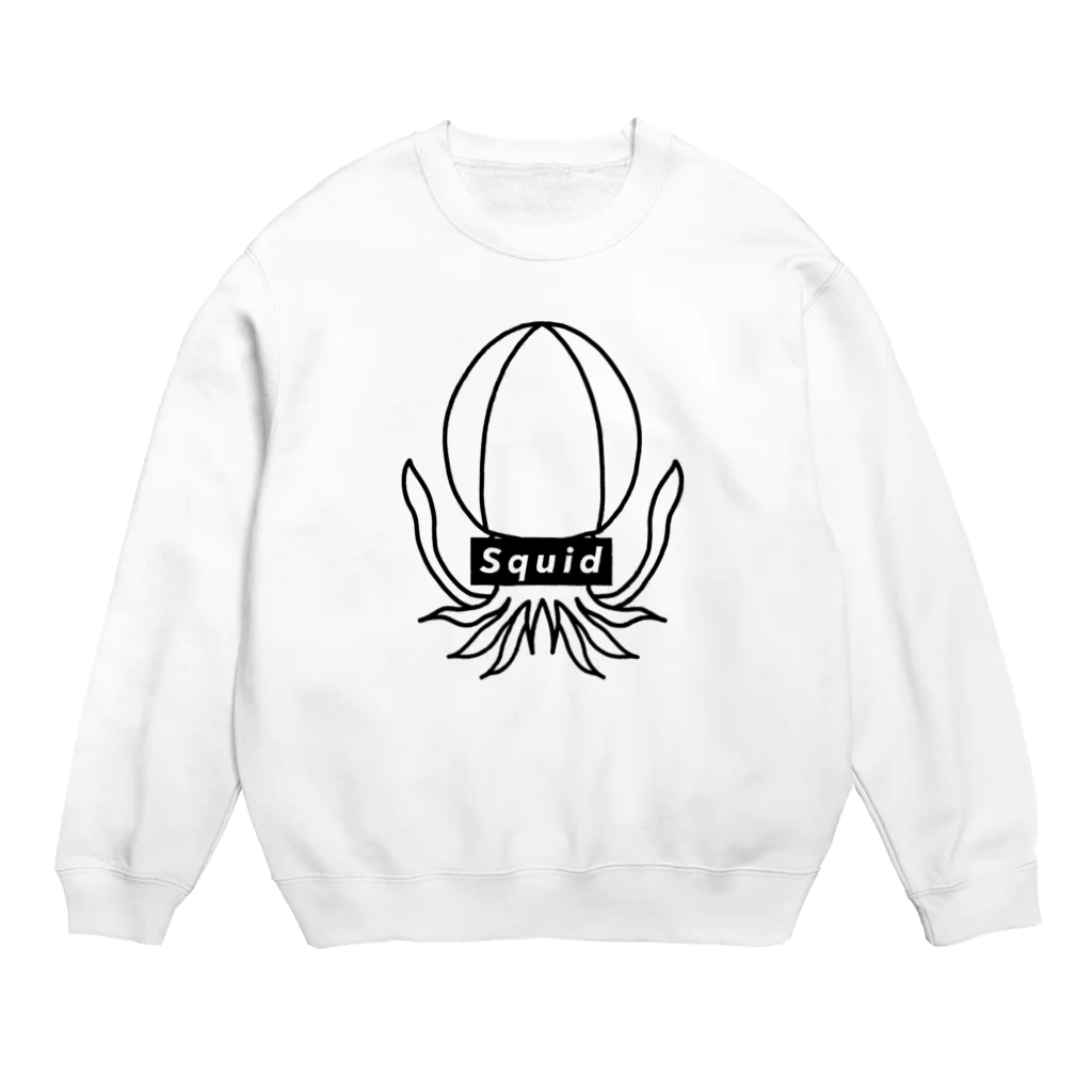 narookのSquid  Crew Neck Sweatshirt