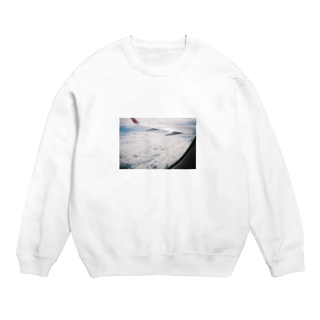 水曜日のうみねこのアナログの翼 Crew Neck Sweatshirt