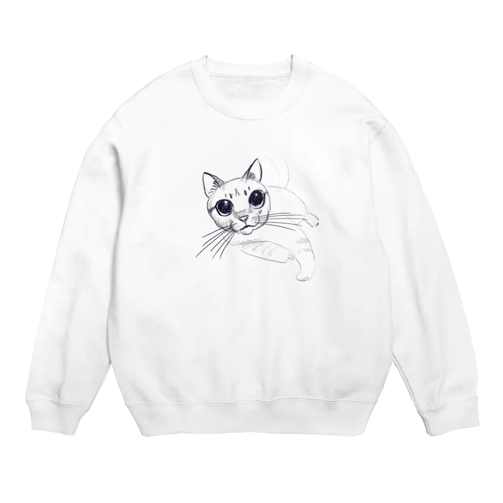 tomiy510のテヘペロ男子ハッピー Crew Neck Sweatshirt