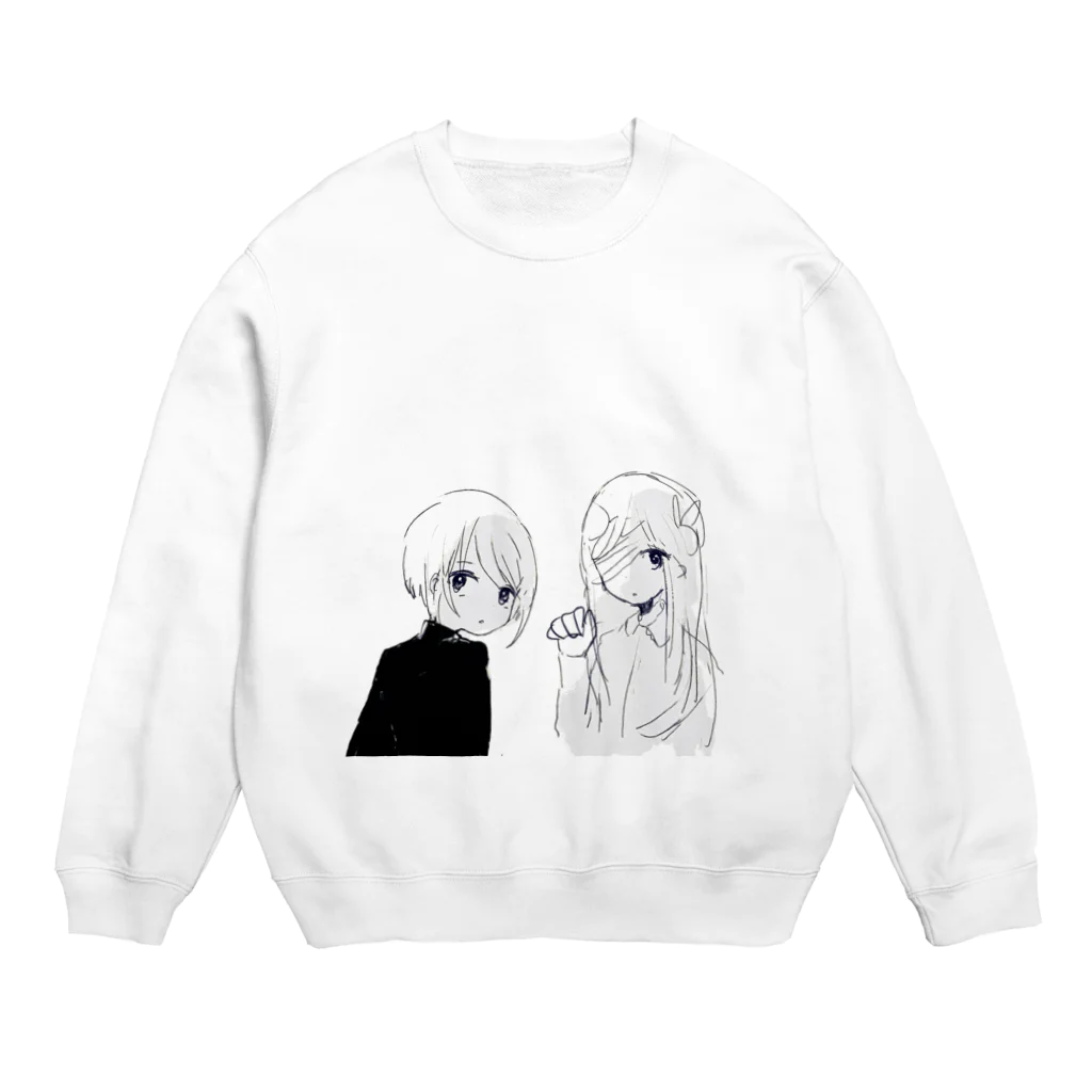 ちきまのサブカルシャツ Crew Neck Sweatshirt