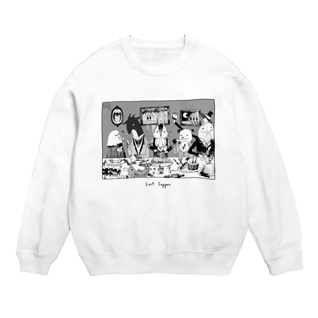 Crab_000の晩餐会 Crew Neck Sweatshirt