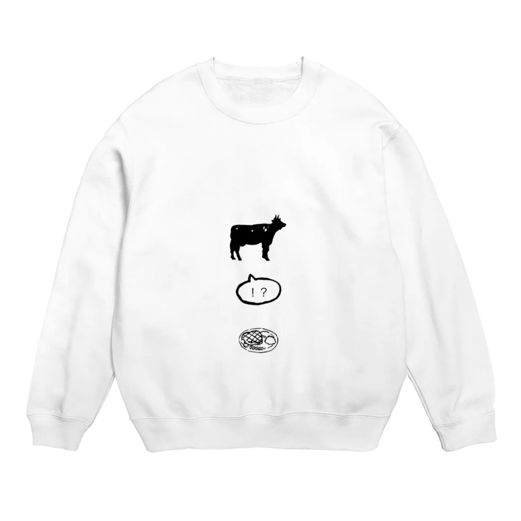 kyo_fnのsteak Crew Neck Sweatshirt