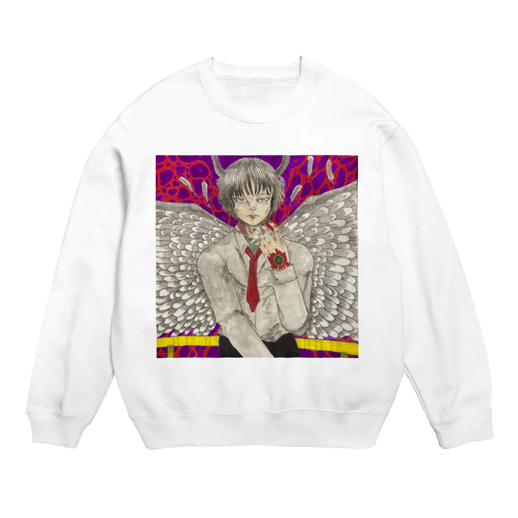 ノ上の店のディアブロビアンコ Crew Neck Sweatshirt