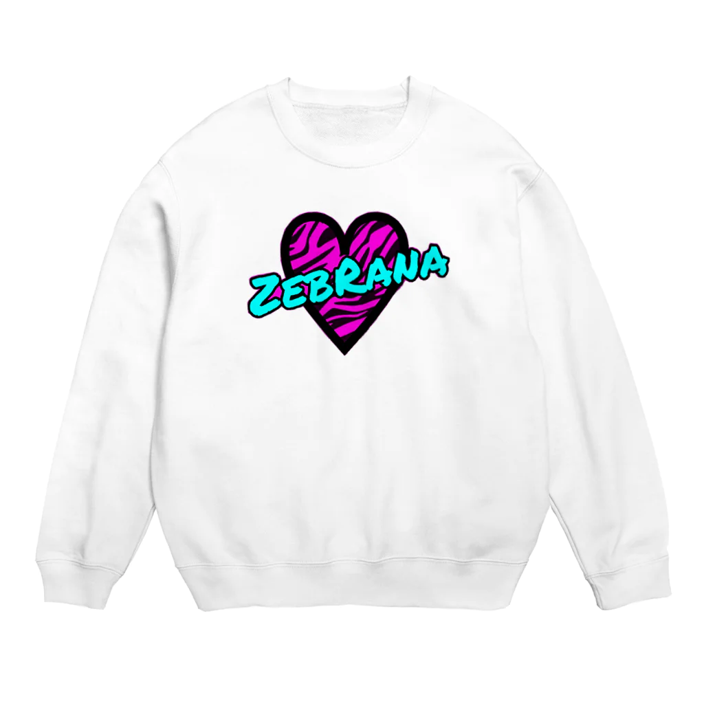 ZebRana 💜🍒のZebRana Crew Neck Sweatshirt