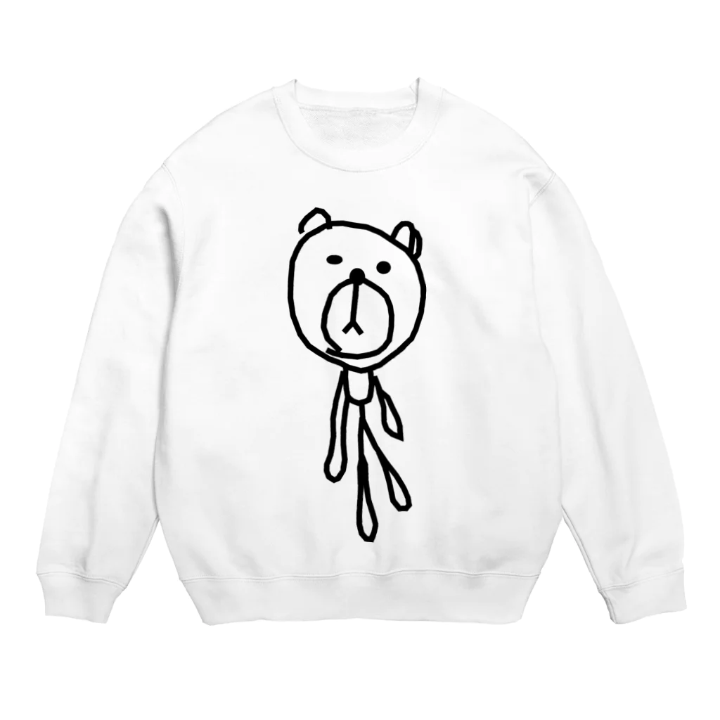 わんだわんのきょうはくまのちょうしがいい Crew Neck Sweatshirt