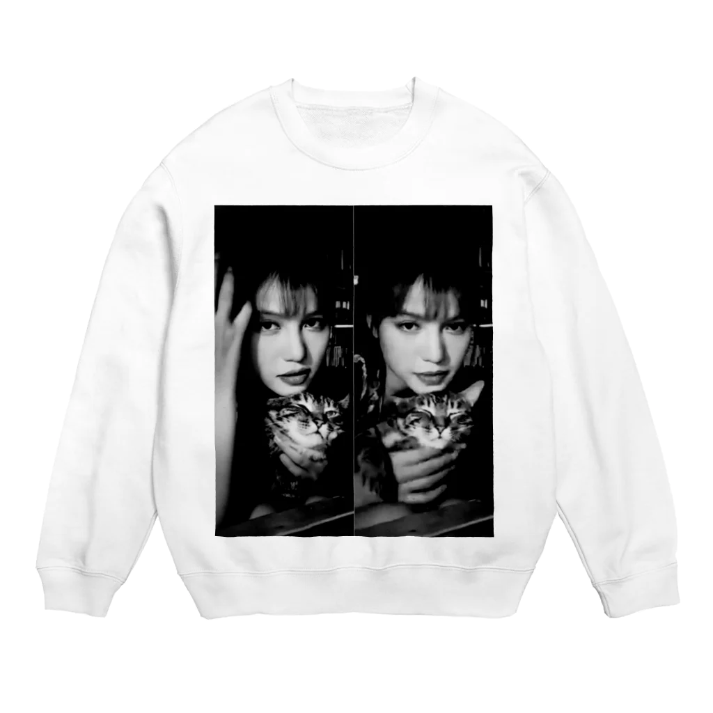 jordanniのlittle shopの姚ちゃんとシチくん Crew Neck Sweatshirt