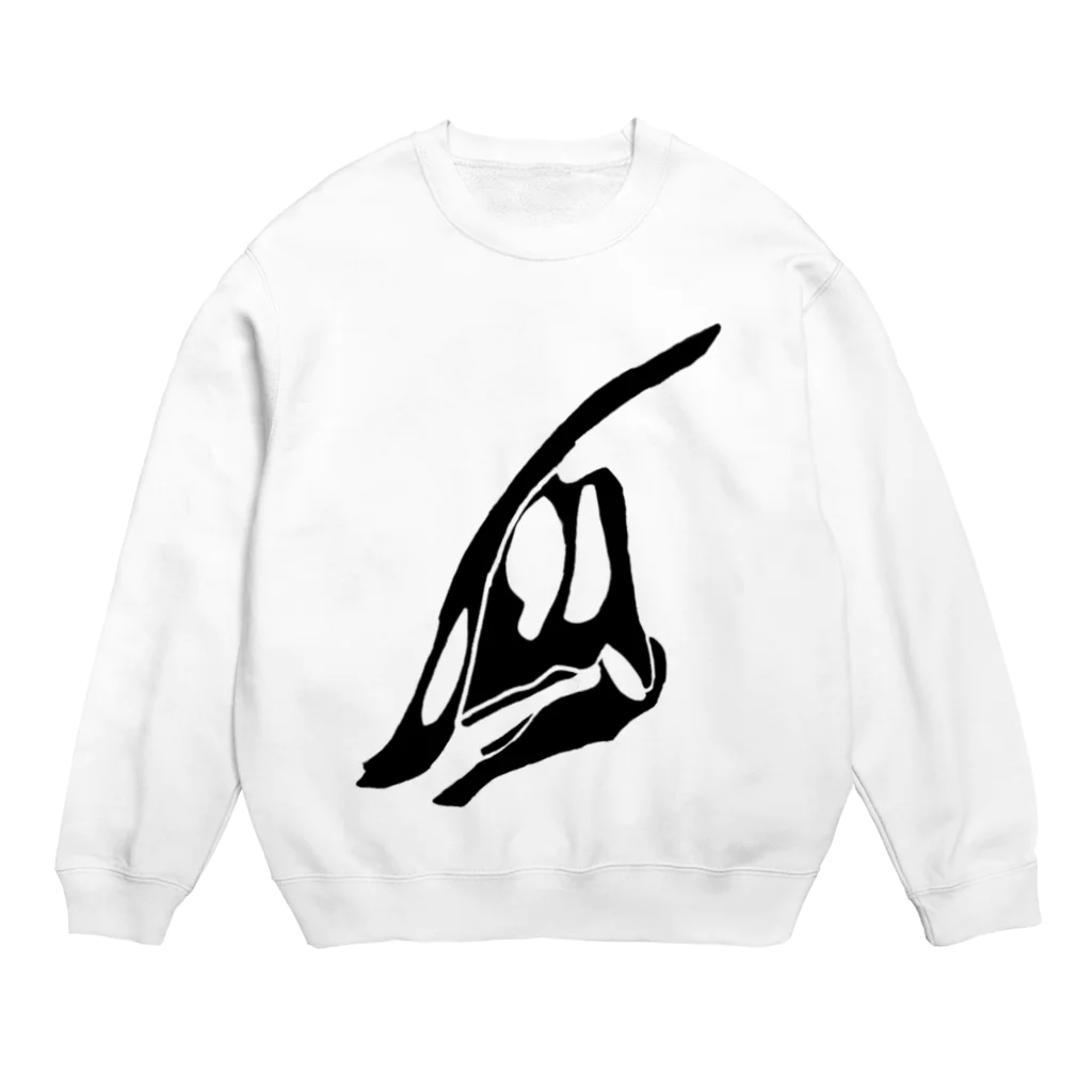 nolly109のサウロロフス縦向き Crew Neck Sweatshirt