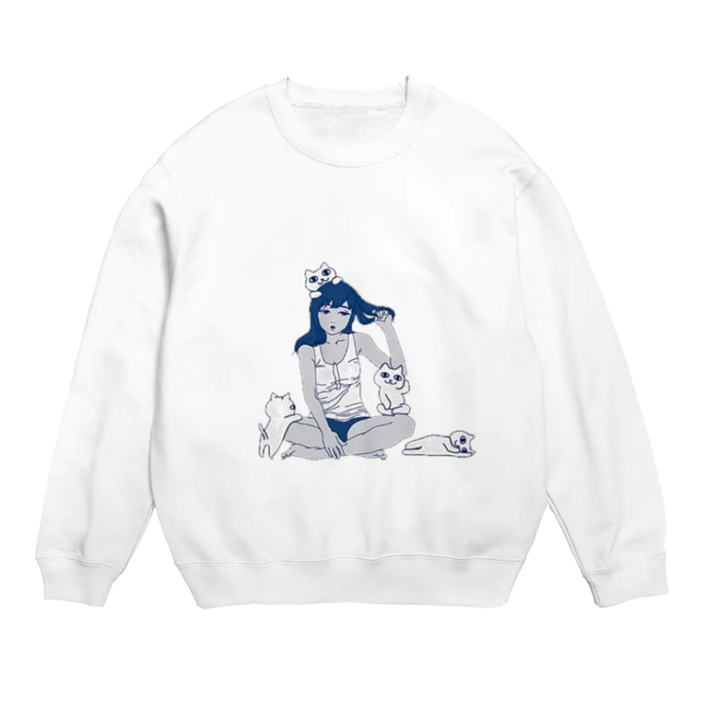 maxmearzのさんきゅーがーるず  Crew Neck Sweatshirt