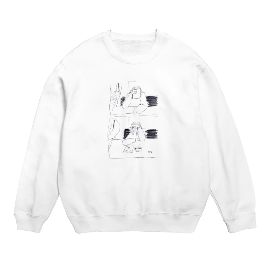 物販のコマ送り Crew Neck Sweatshirt