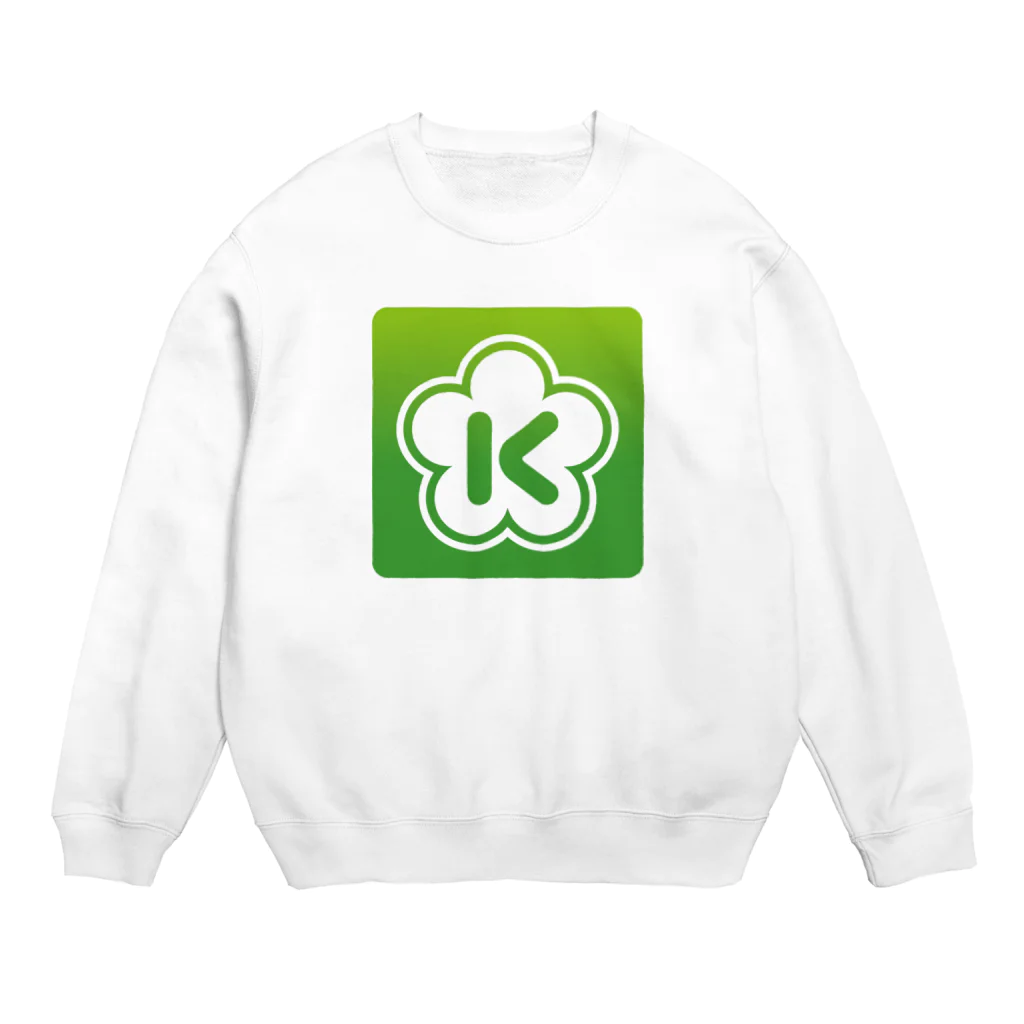 kunitterオリジナルグッズのkunitterロゴ Crew Neck Sweatshirt